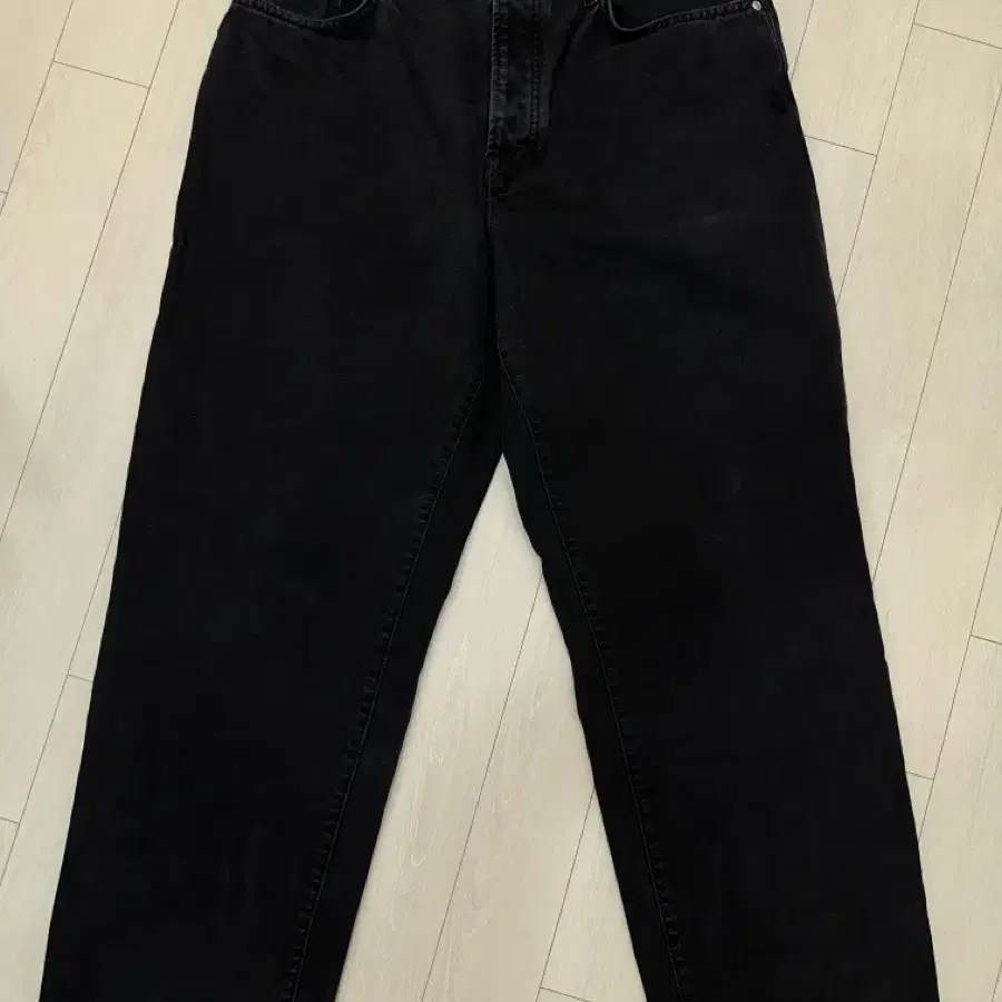 스투시 빅올진 Stussy Big Ol Jeans Black