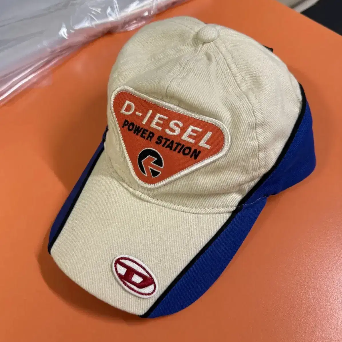 디젤 Diesel 로고 패치 베이스볼 캡 판매 원사이즈