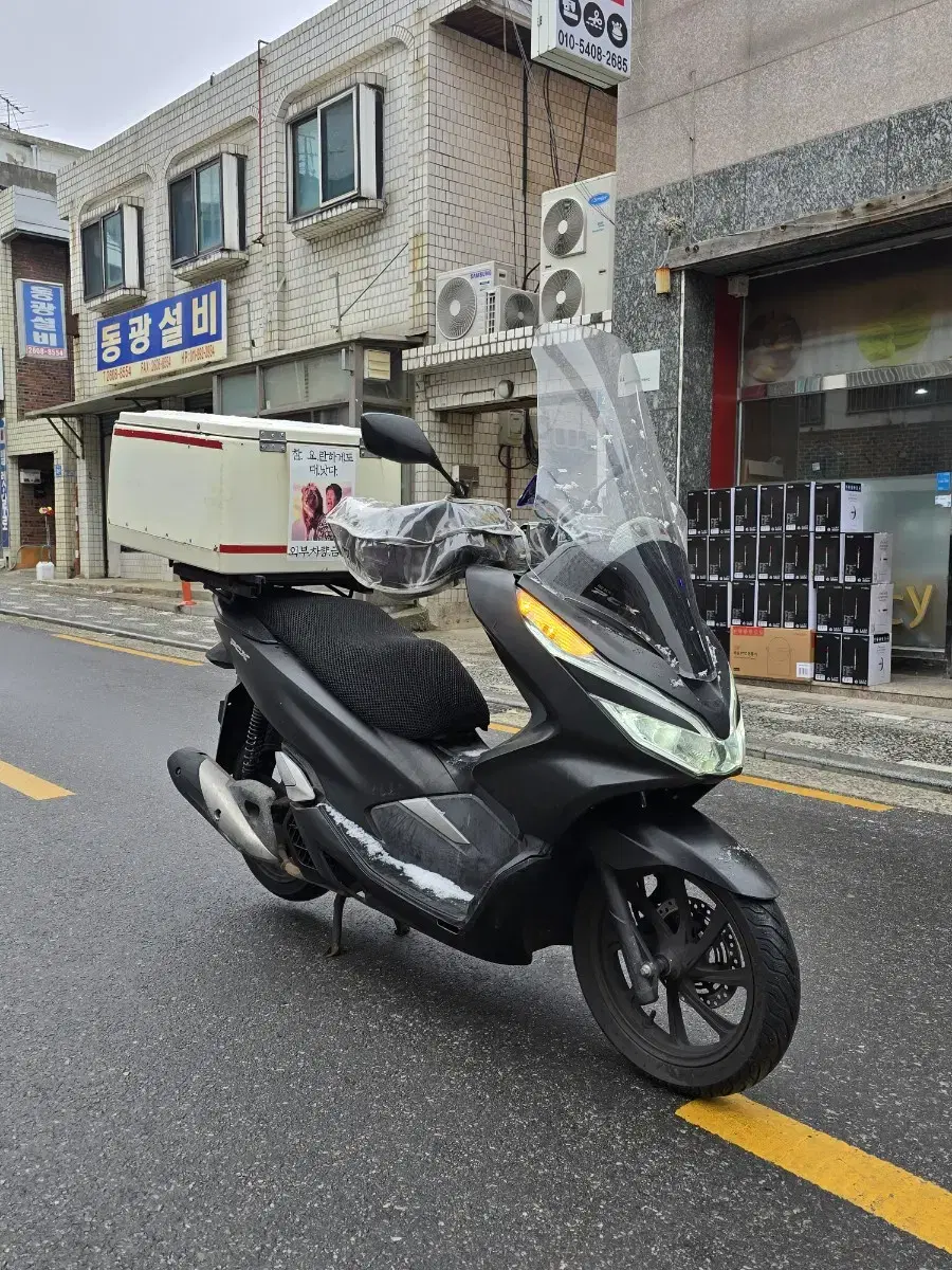 19년식 더뉴 PCX125 배달세팅 팝니다.