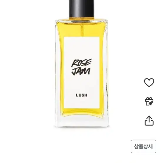 러쉬 로즈잼 퍼퓸 100ml 미사용