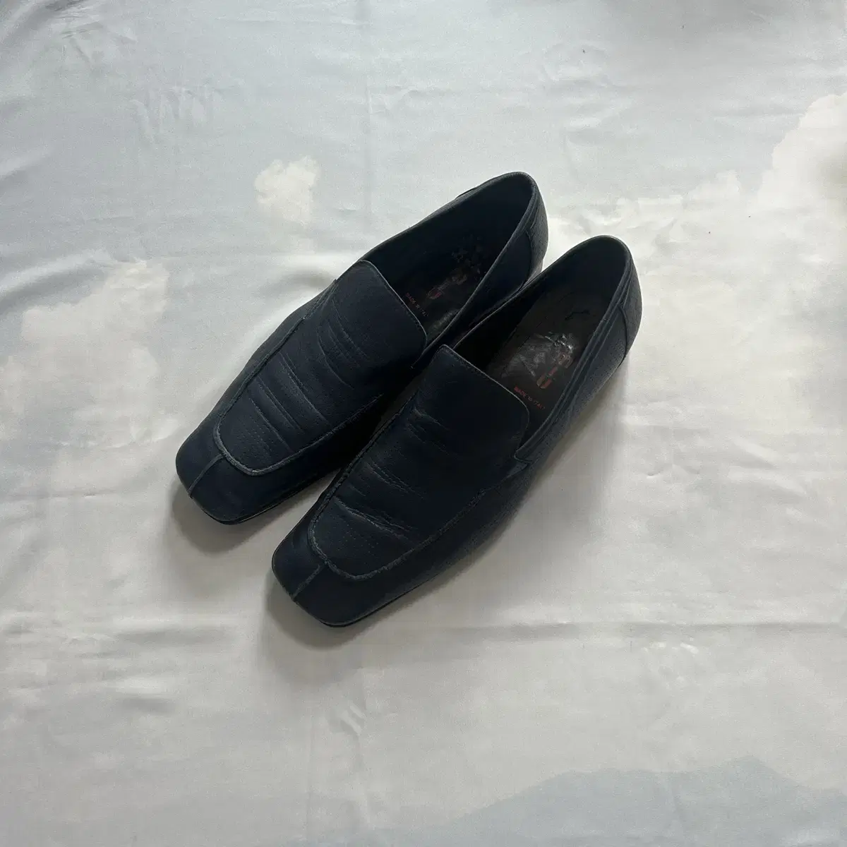 Miu Miu loafers dark blue