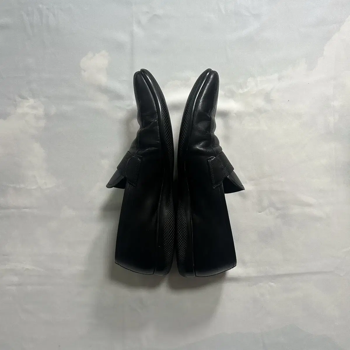 Prada sports strap slipon loafers