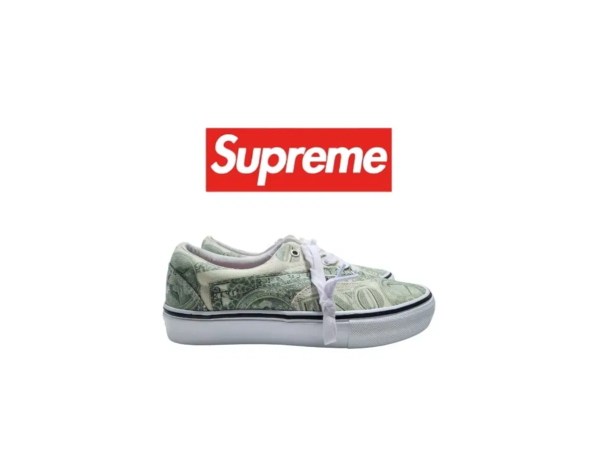 [270] Supreme vans Dollar 슈프림 반스 에라 달러빌