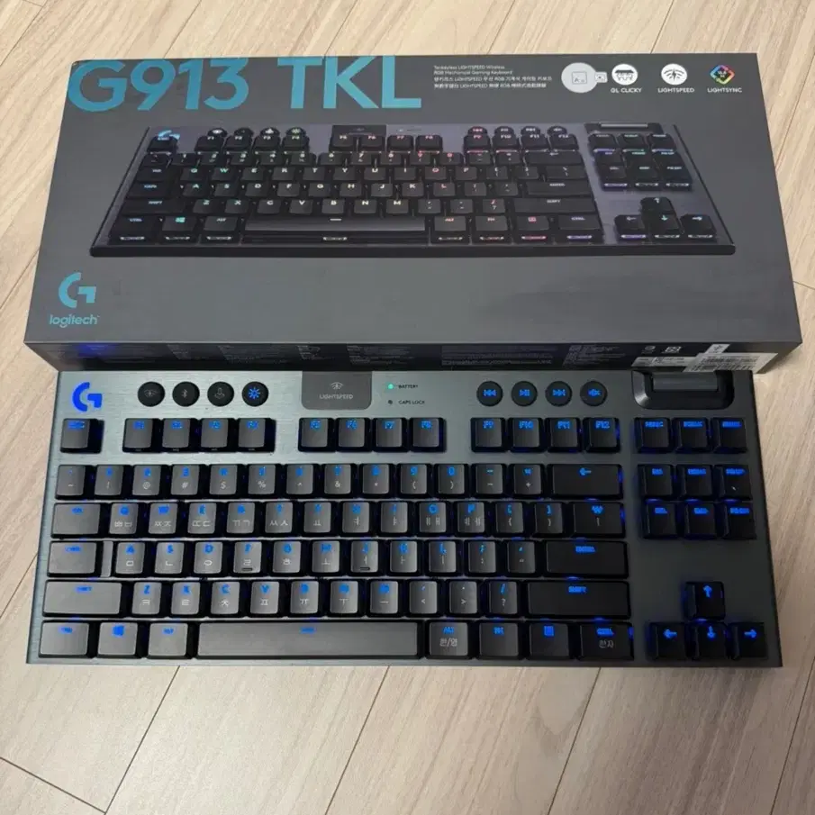 로지텍 G913 TKL 게이밍 키보드