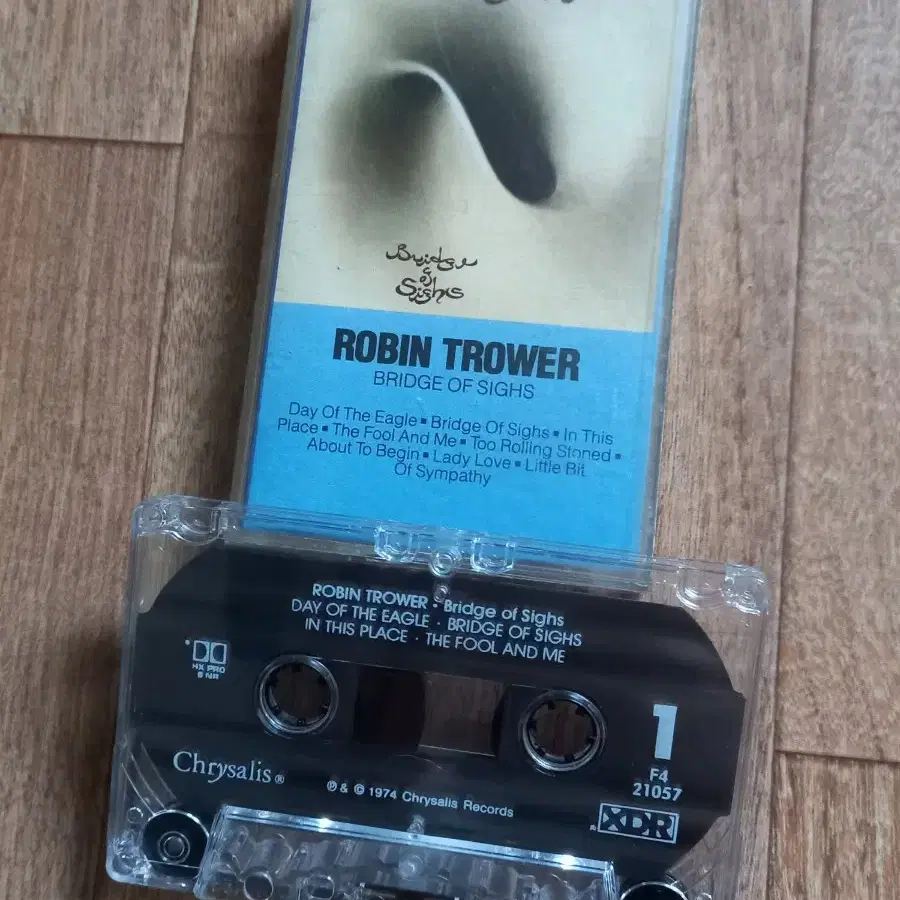 Robin trower 수입 카세트테이프