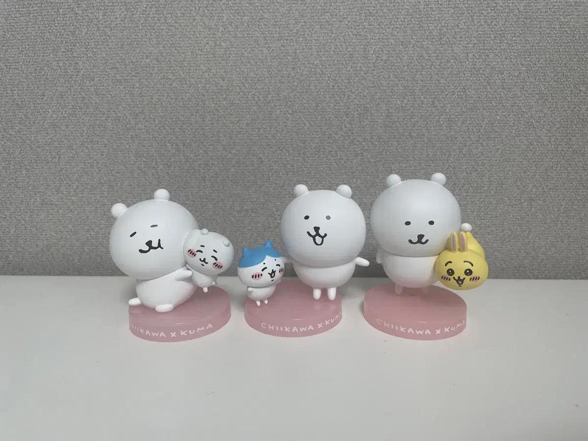 농담곰 치이카와 피규어 3종