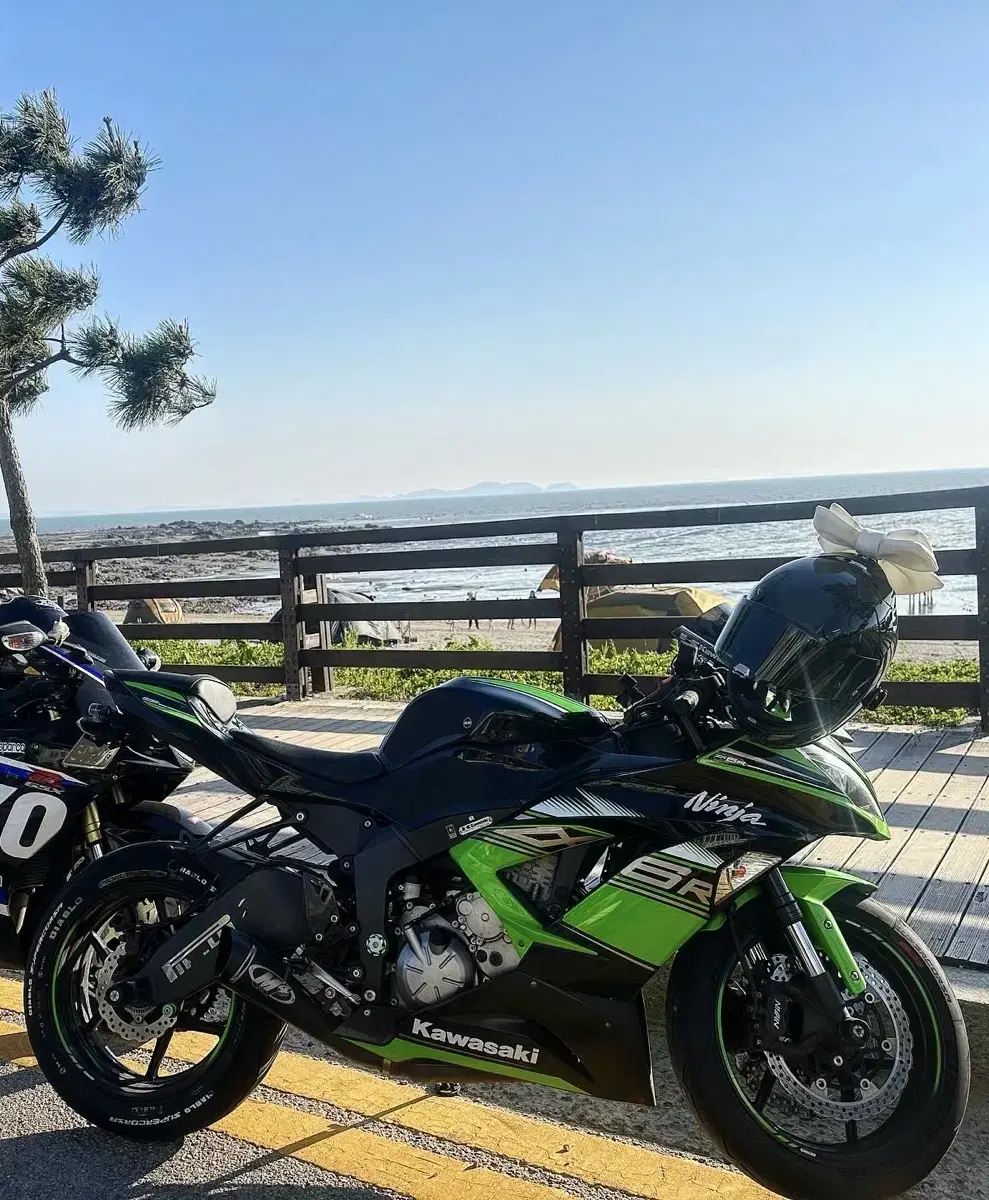 가와사키 zx6r 엠포배기