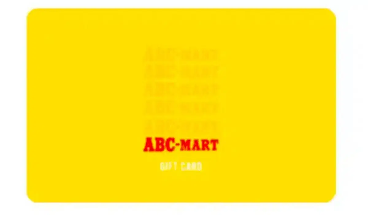 ABC MART 기프트 카드 10만원권 판매합니다.