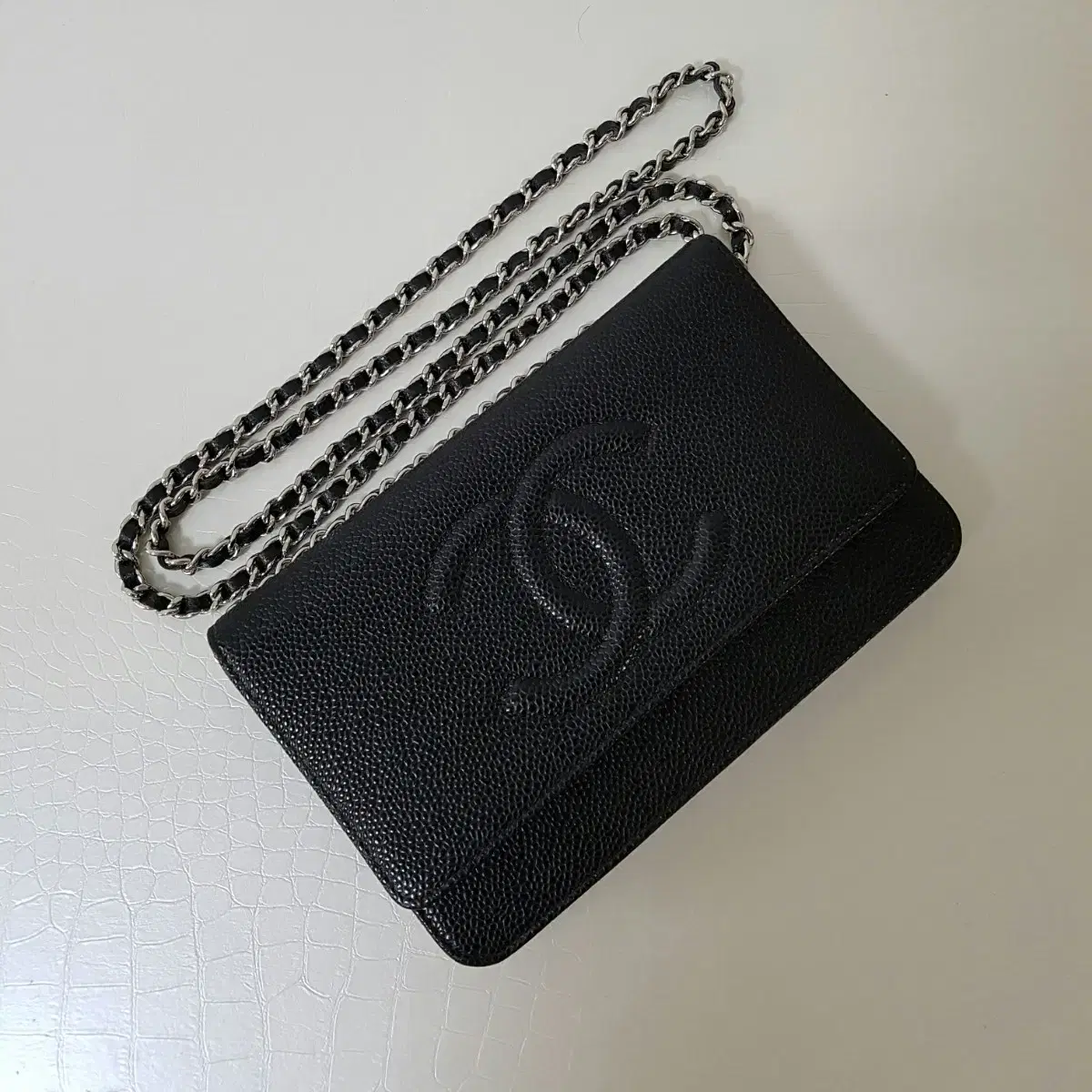 CHANEL WOC TIMELESS (Caviar/Silver)