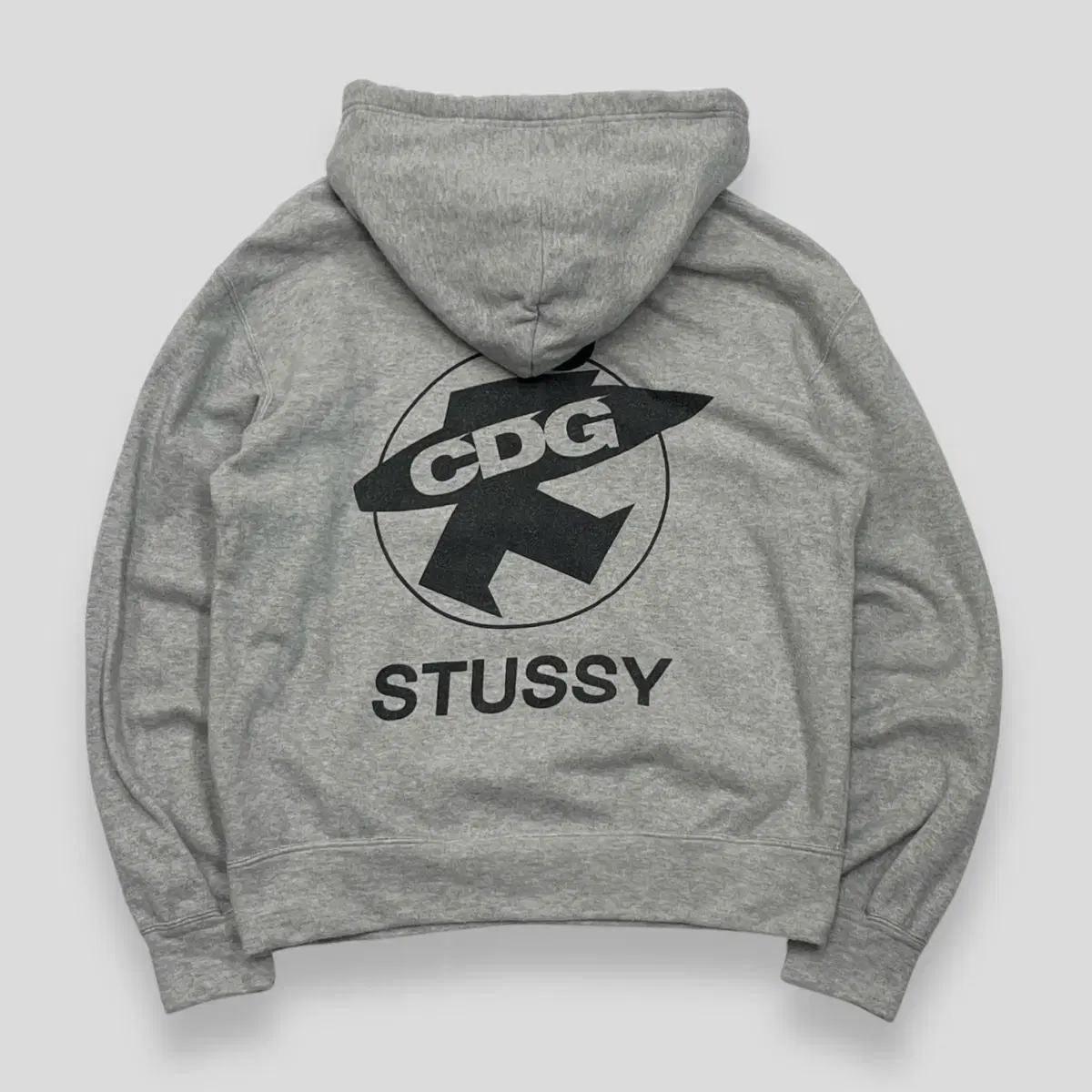 CDG x STUSSY 꼼데 스투시 후드 티셔츠