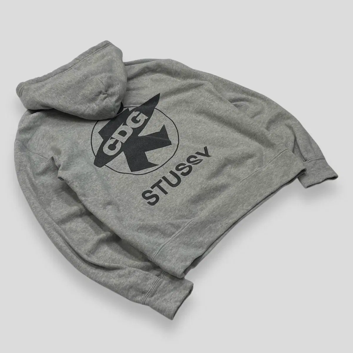 CDG x STUSSY 꼼데 스투시 후드 티셔츠