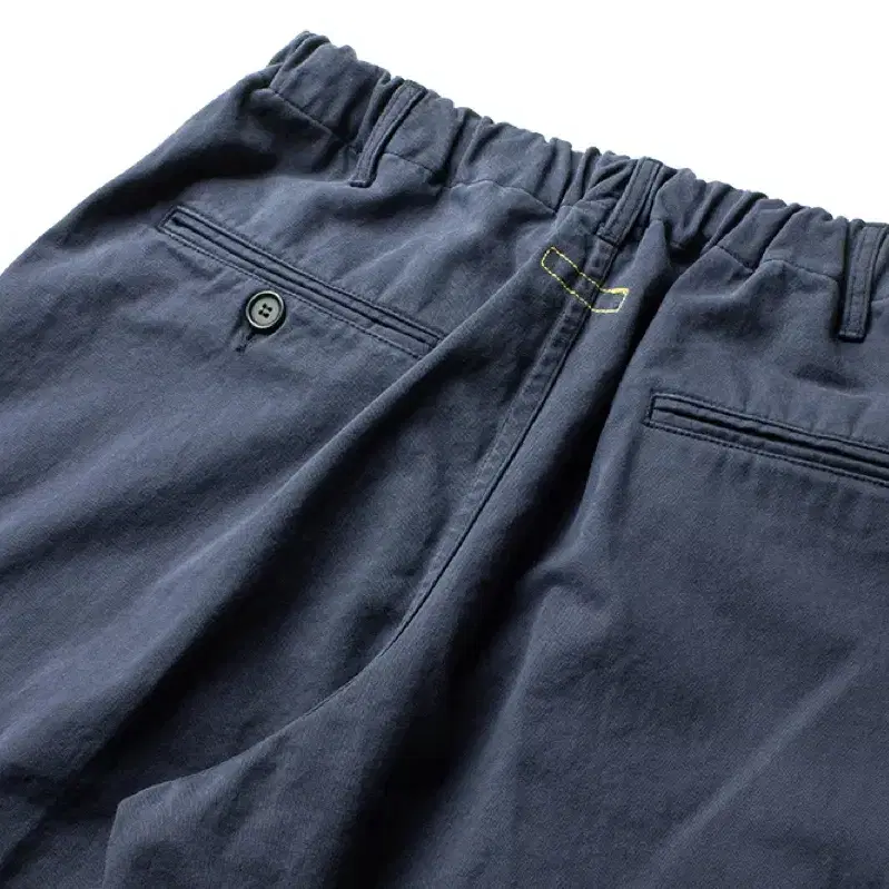 더레스큐 STANDARD EASY SLACKS WASHED NAVY