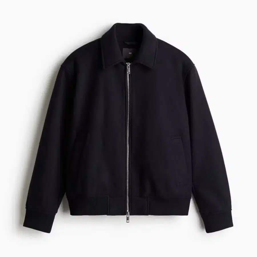 H&M - Wool Blend Jacket Navy Blue