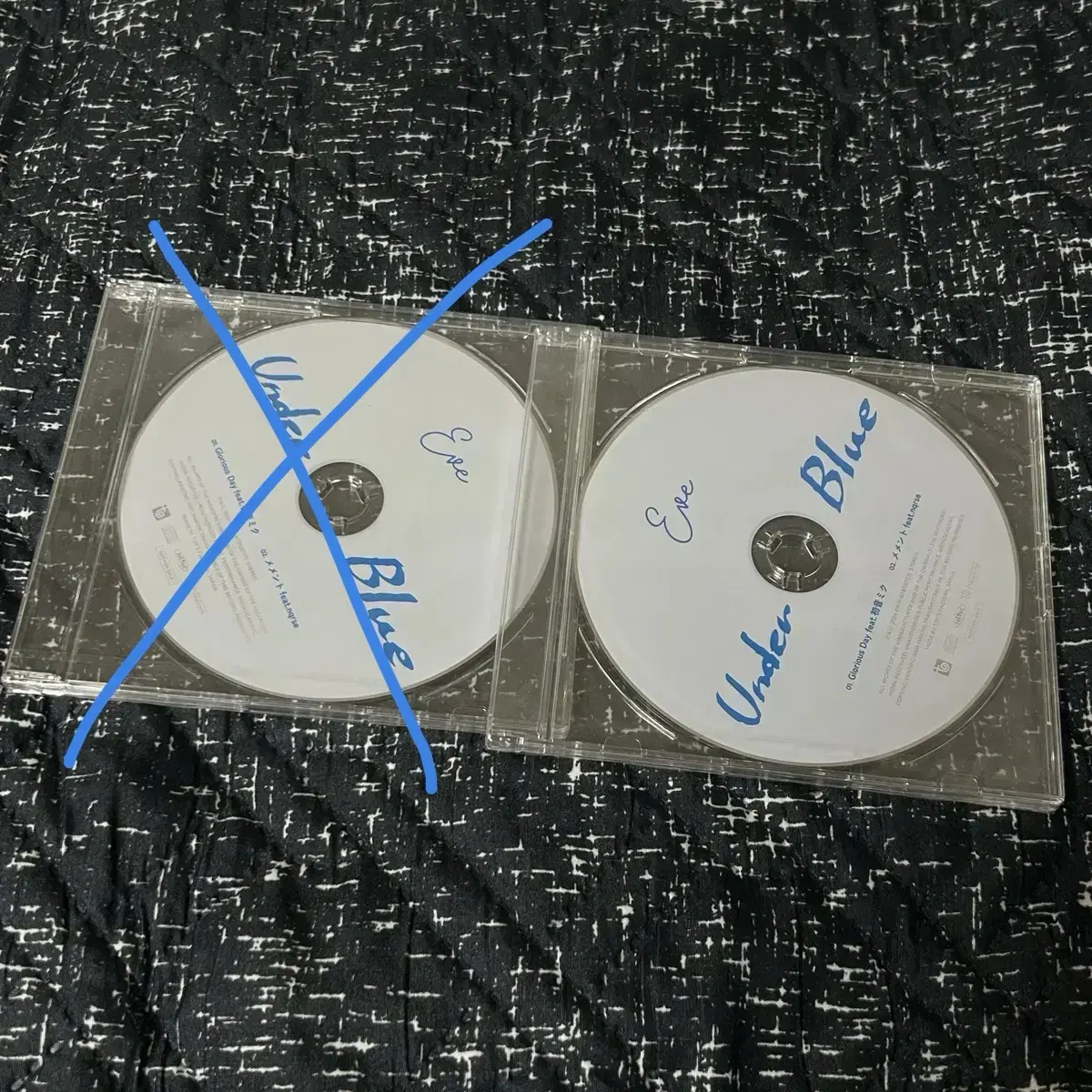 우타이테 이브 Eve 언더블루 under blue 타워레코드 특전 CD