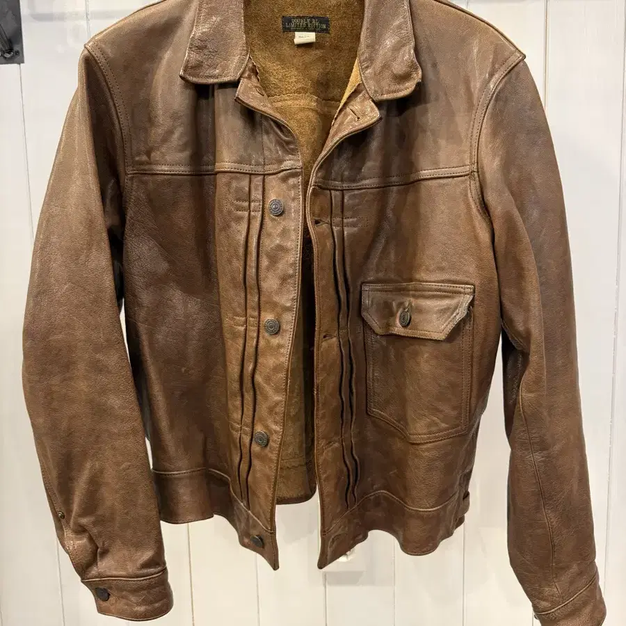 RRL leather jacket