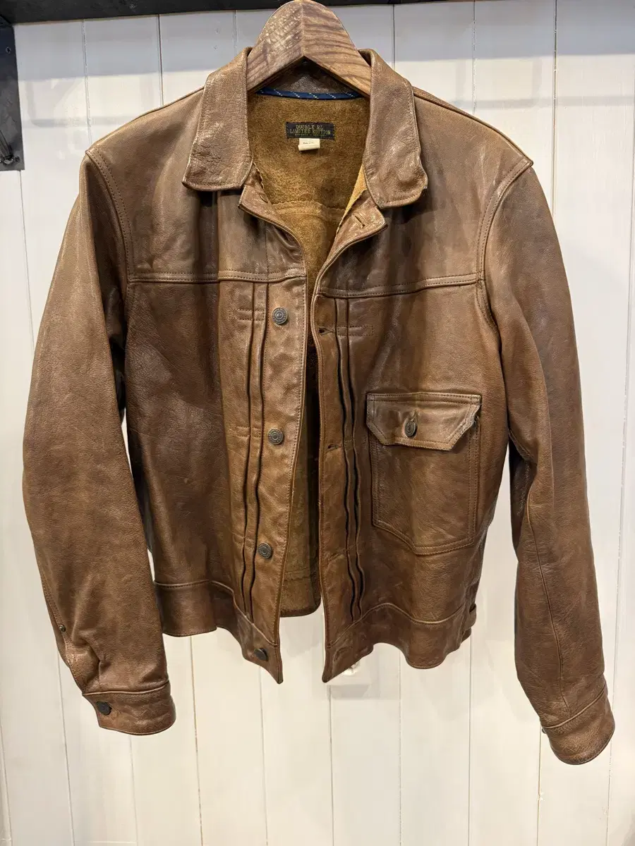 RRL leather jacket