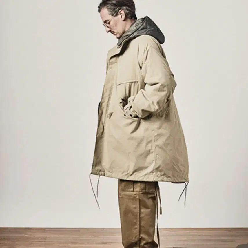 에스피오나지 Rover M-65 Parka Beige