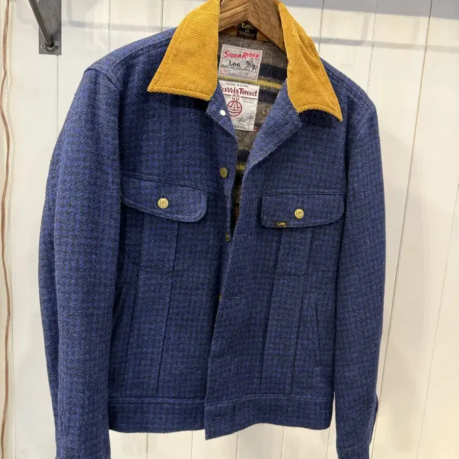 리 x 헤리스 트위드 Lee x harris tweed