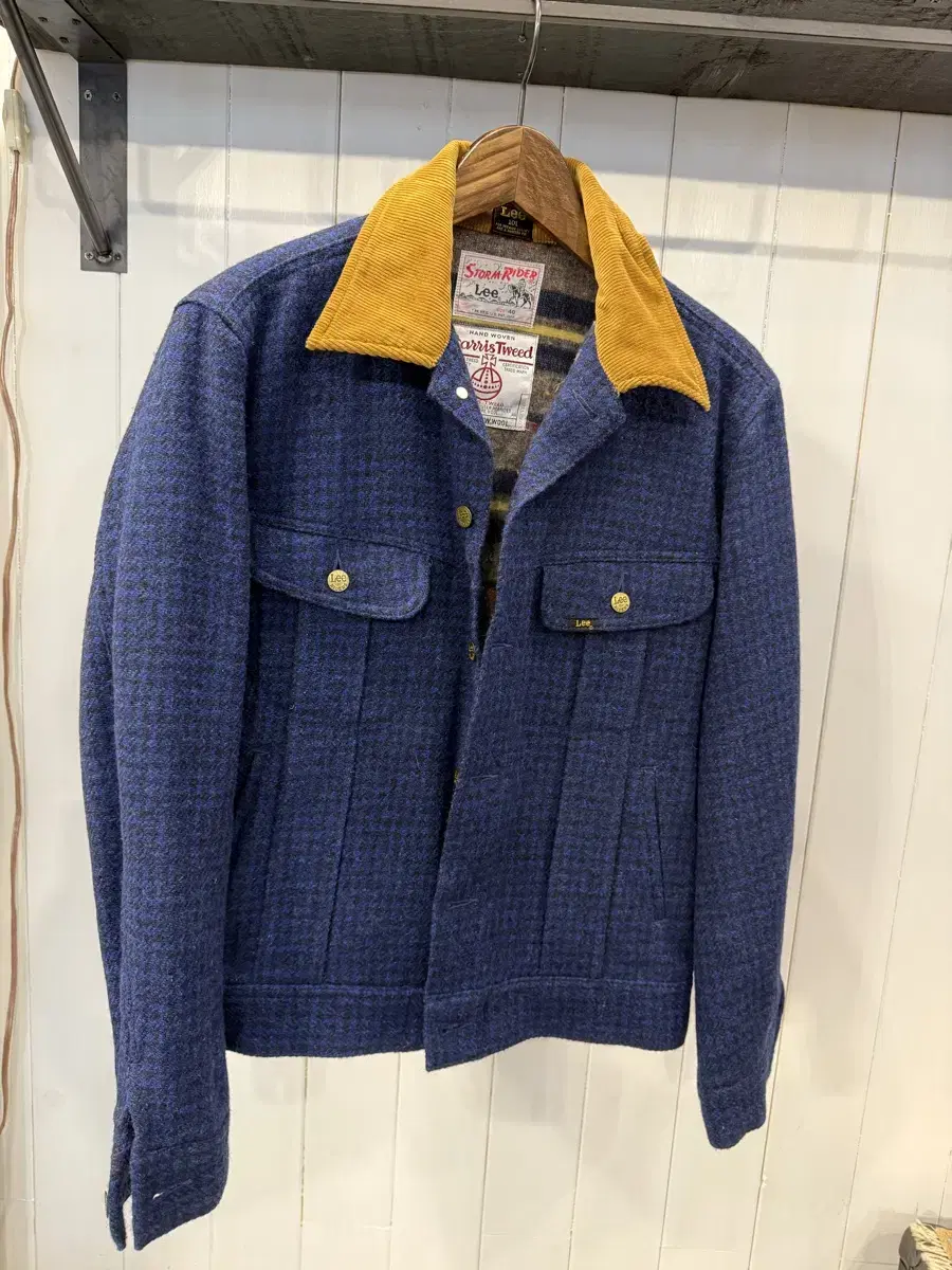 리 x 헤리스 트위드 Lee x harris tweed