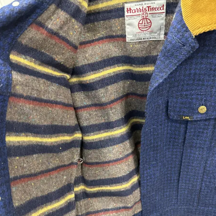 리 x 헤리스 트위드 Lee x harris tweed