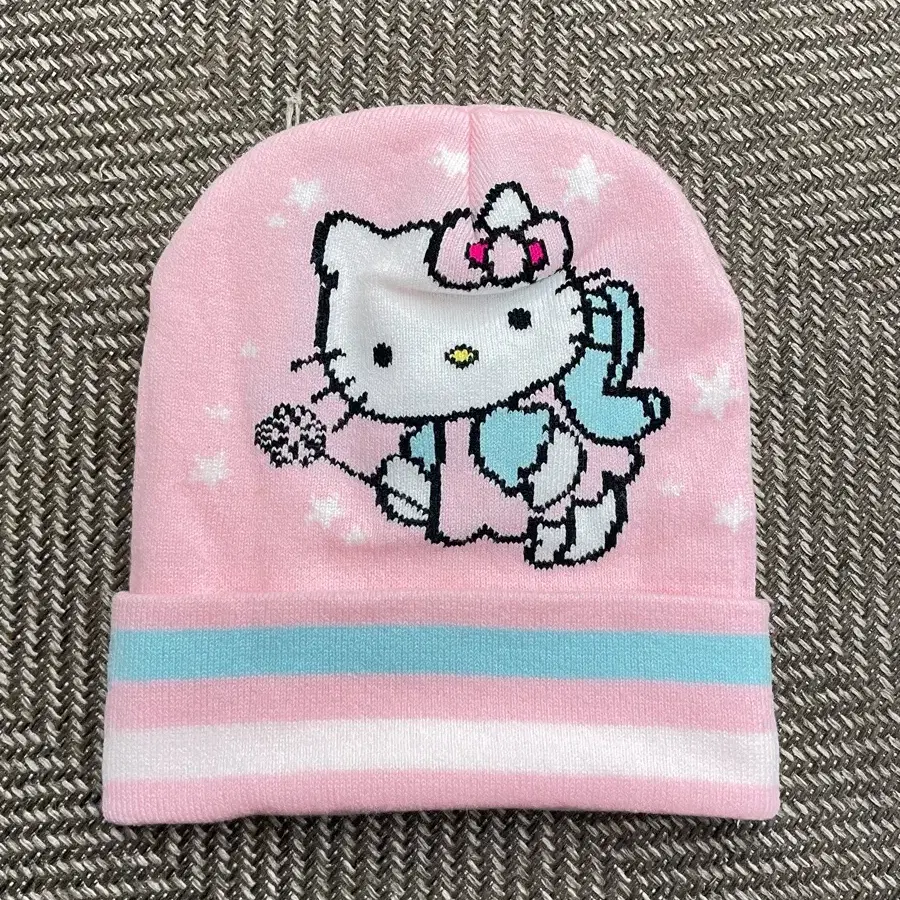 Hello kitty 헬로키티 프린팅 비니 핑크 OS