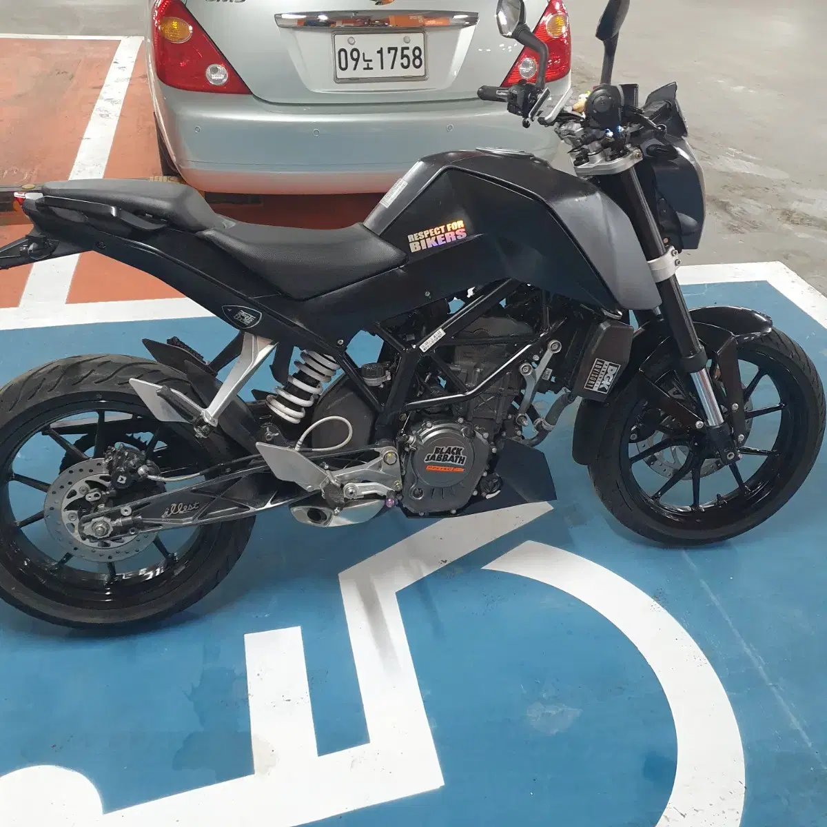 듀크200(cbr125 cbr250 gsxr125 코멧125 닌자300