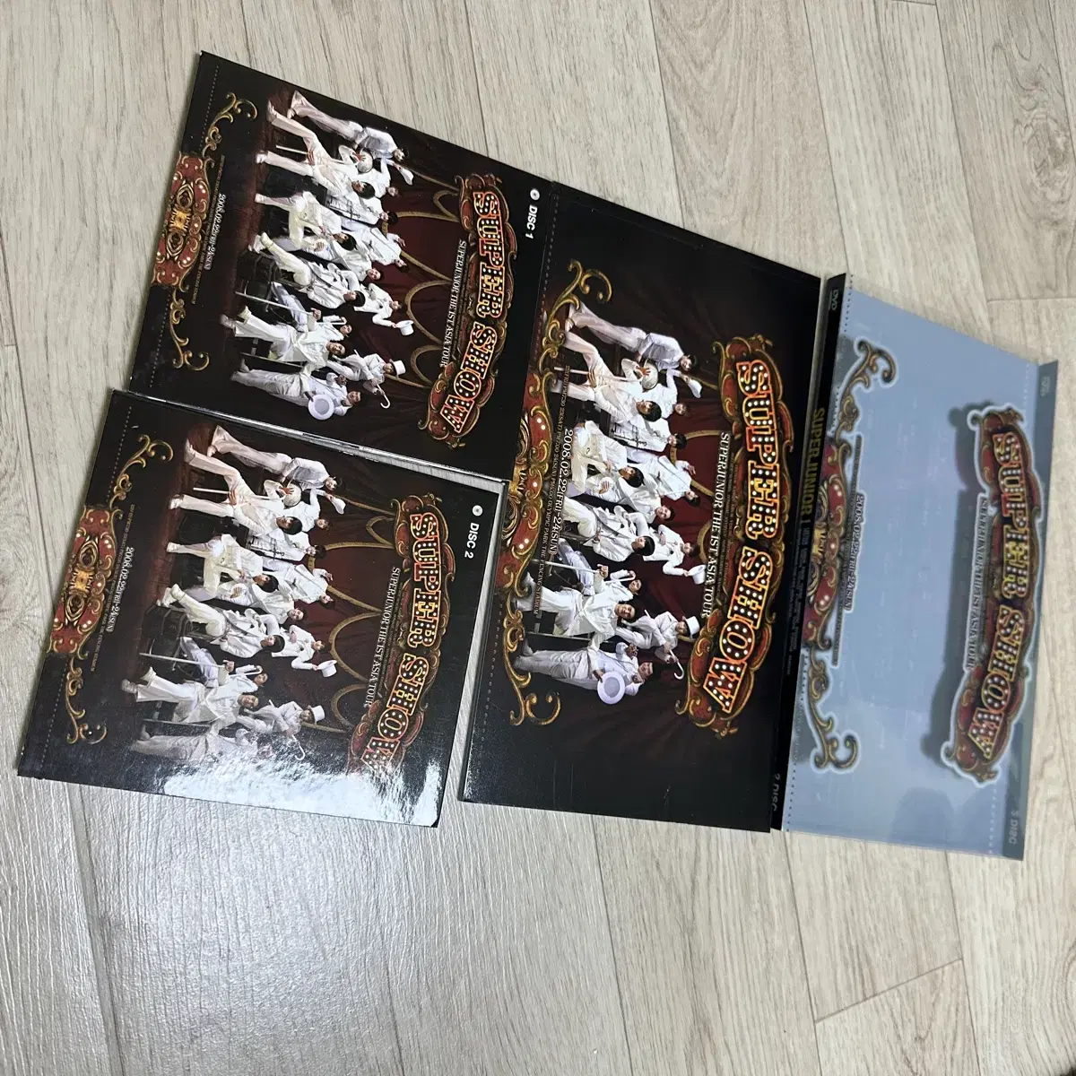 슈퍼주니어 앨범 슈퍼쇼DVD