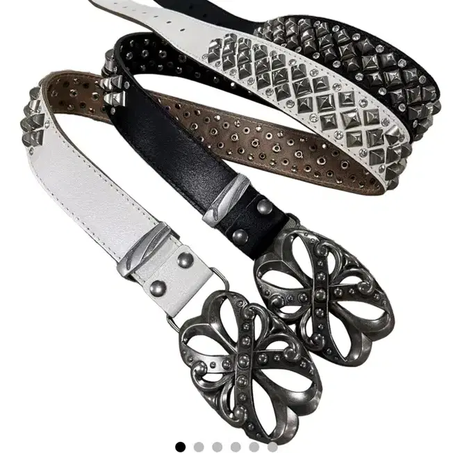 DND4DES Heavy Metal Studded Leather Belt