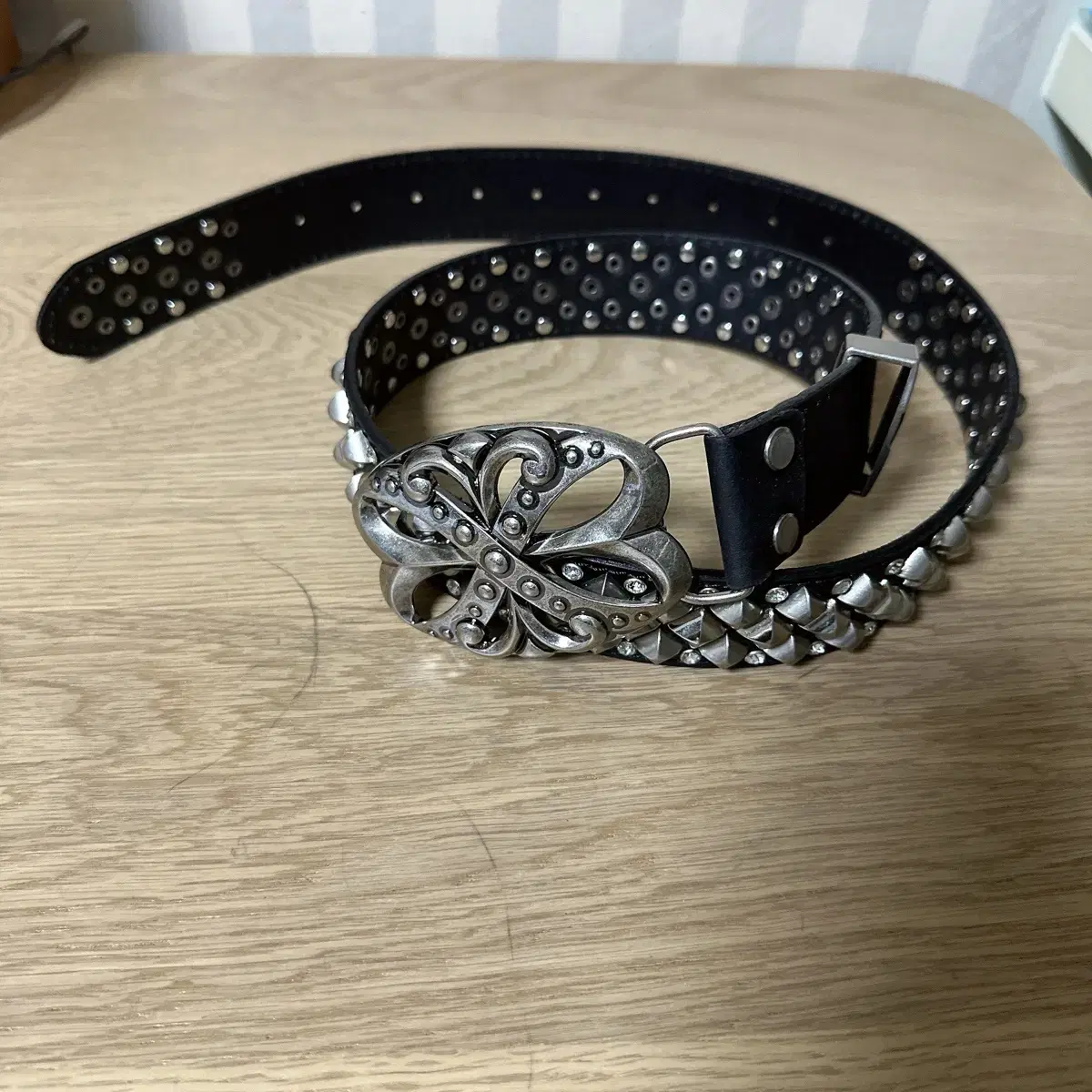 DND4DES Heavy Metal Studded Leather Belt