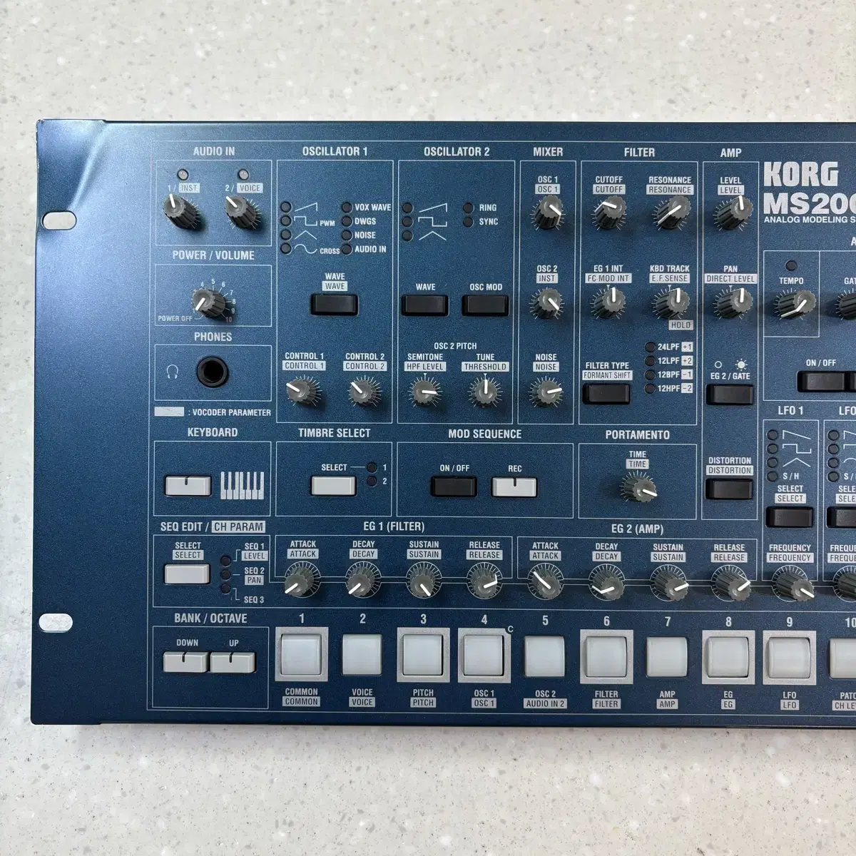 Korg MS2000R 코르그 아날로그 모델링 신디사이저 랙형