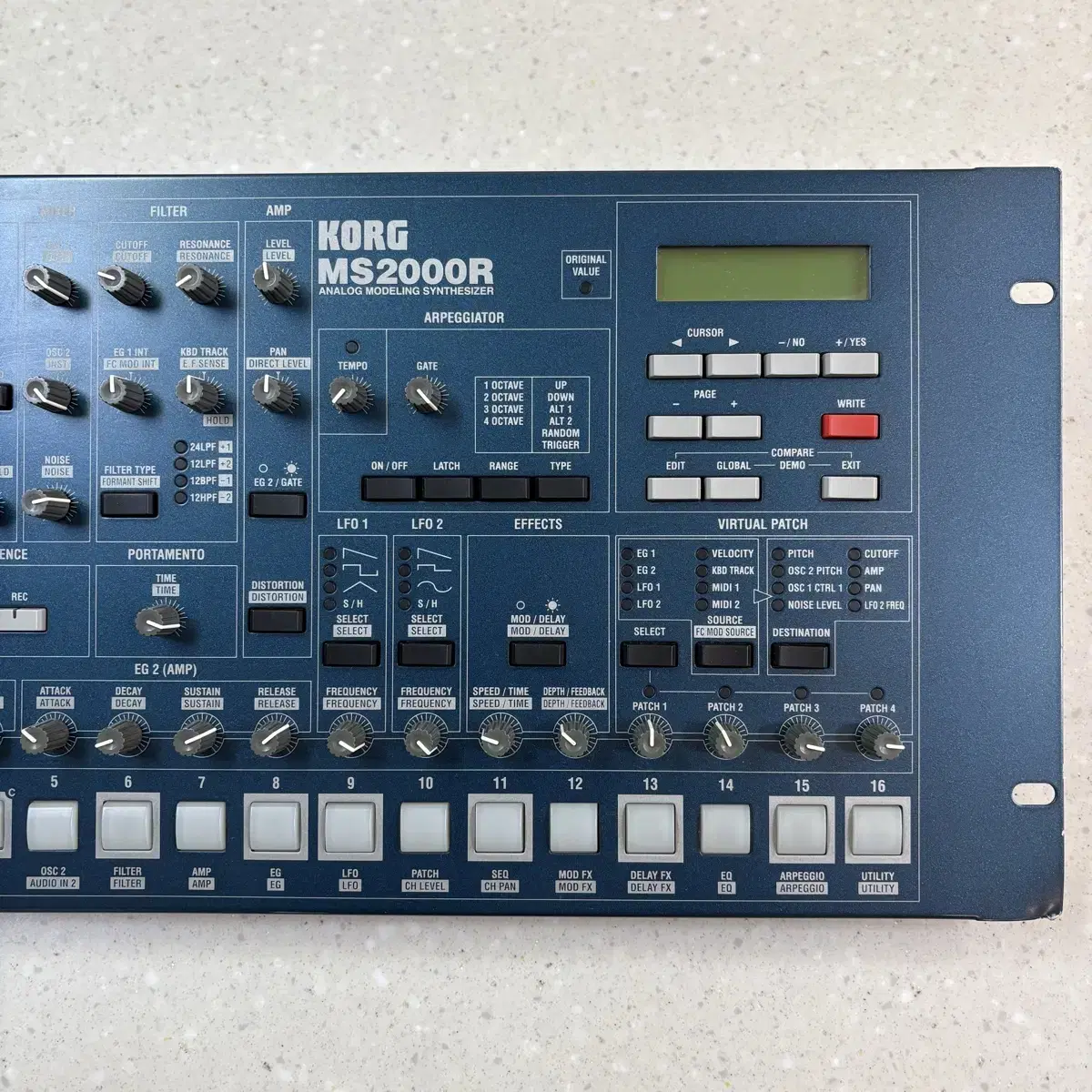 Korg MS2000R 코르그 아날로그 모델링 신디사이저 랙형