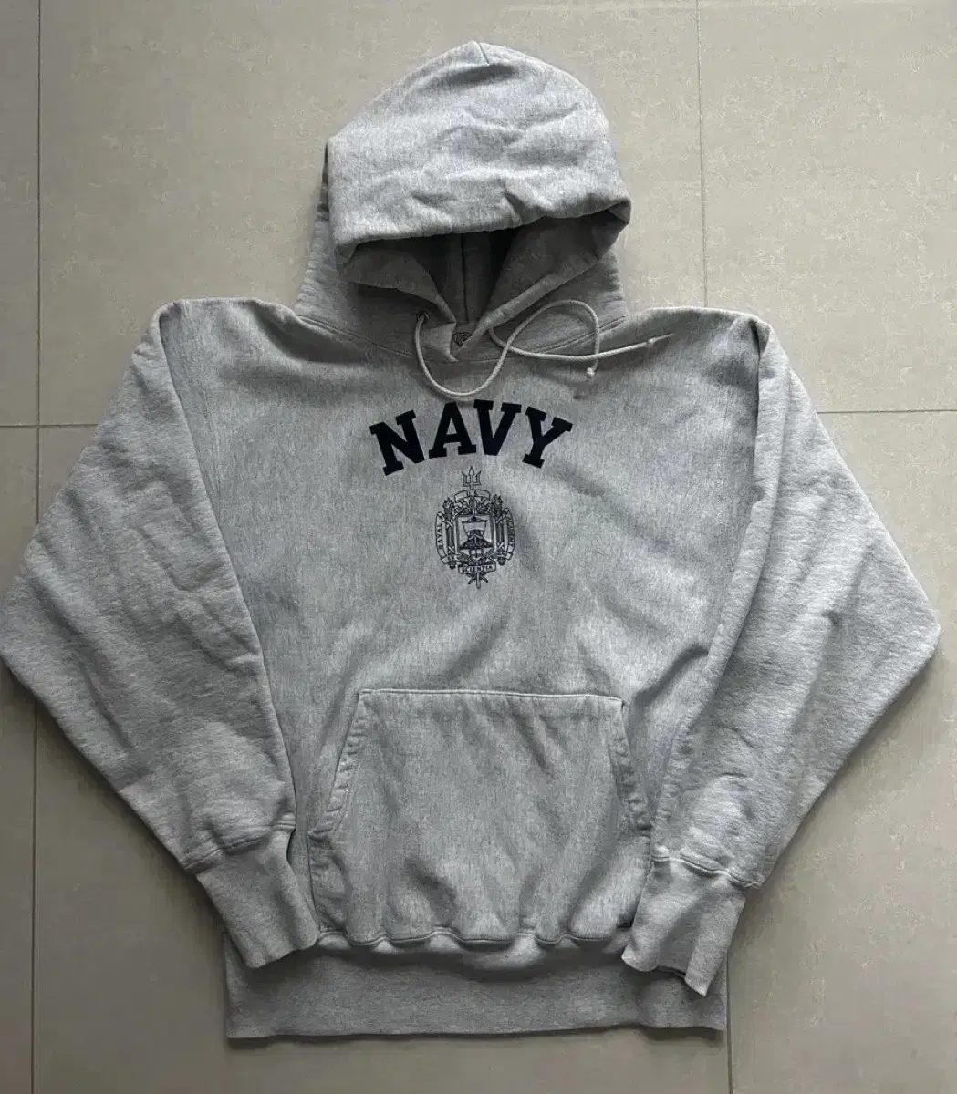 빈티지 NAVY 후디 스웻