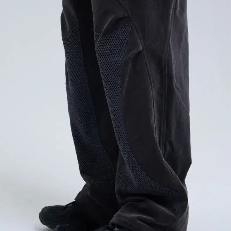 TCM corduroy mesh pants (charcoal)