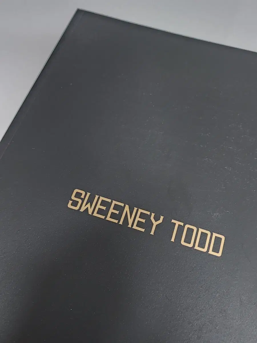 The Sweeney Todd Program Book (2019)
