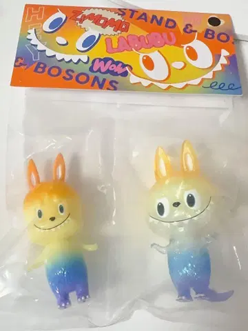 POPMART 라부부부 스탠드 & 지모모 보손스 세트