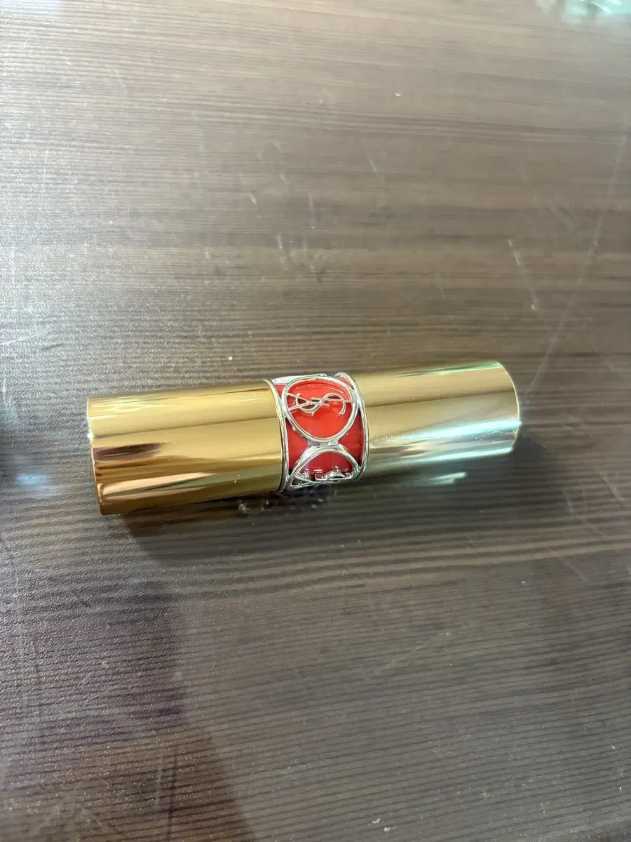 YSL Rouge Volupte Shine No. 46 Orange Coral