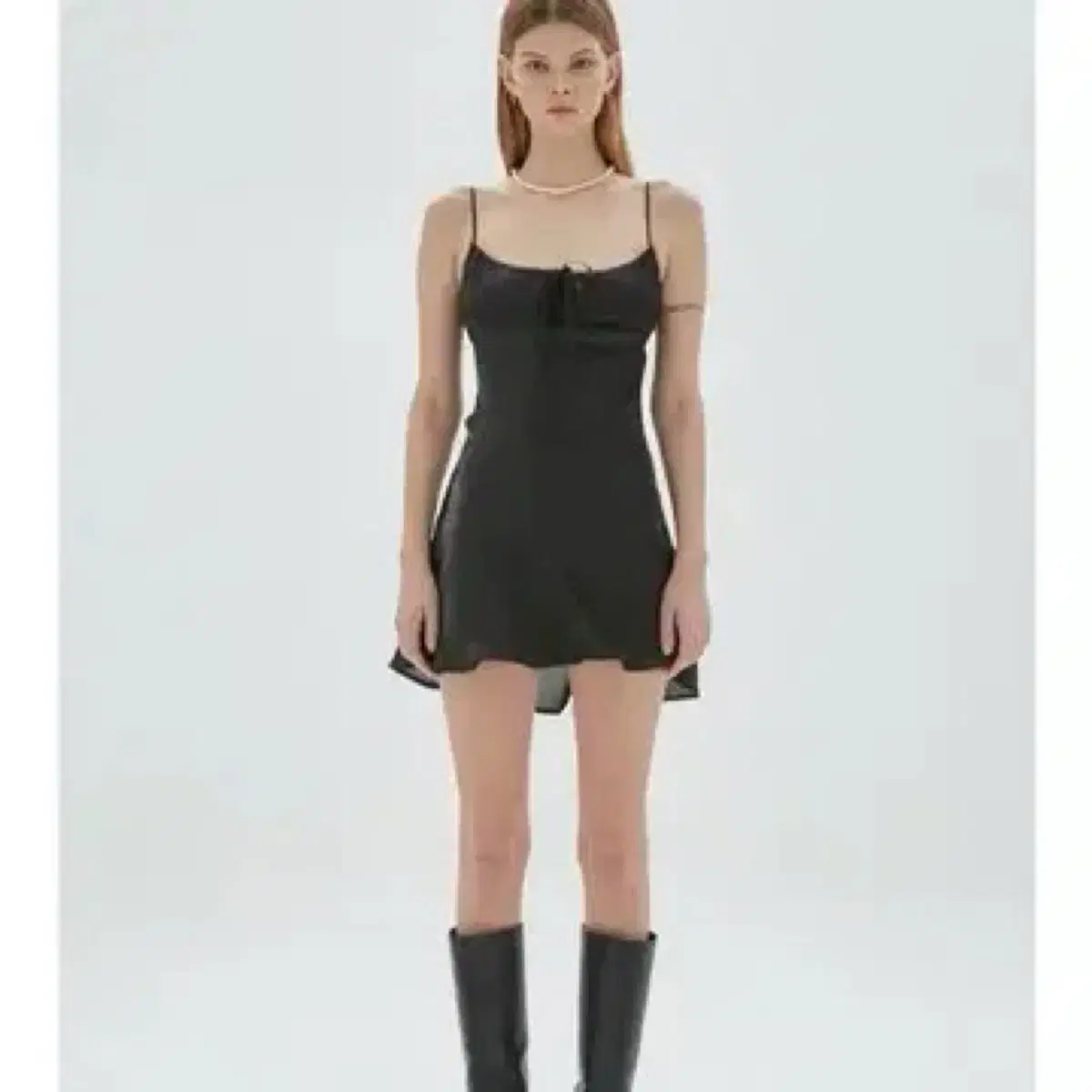 스푸닝 바이어스 슬립 드레스 원피스 bias slip dress 글로니