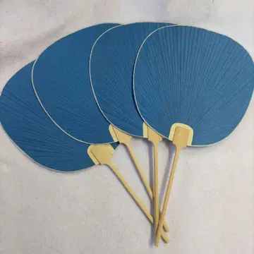 부채 미사용품 4본 세트 무대 일본 무용 기모노 일본 의류 공예품