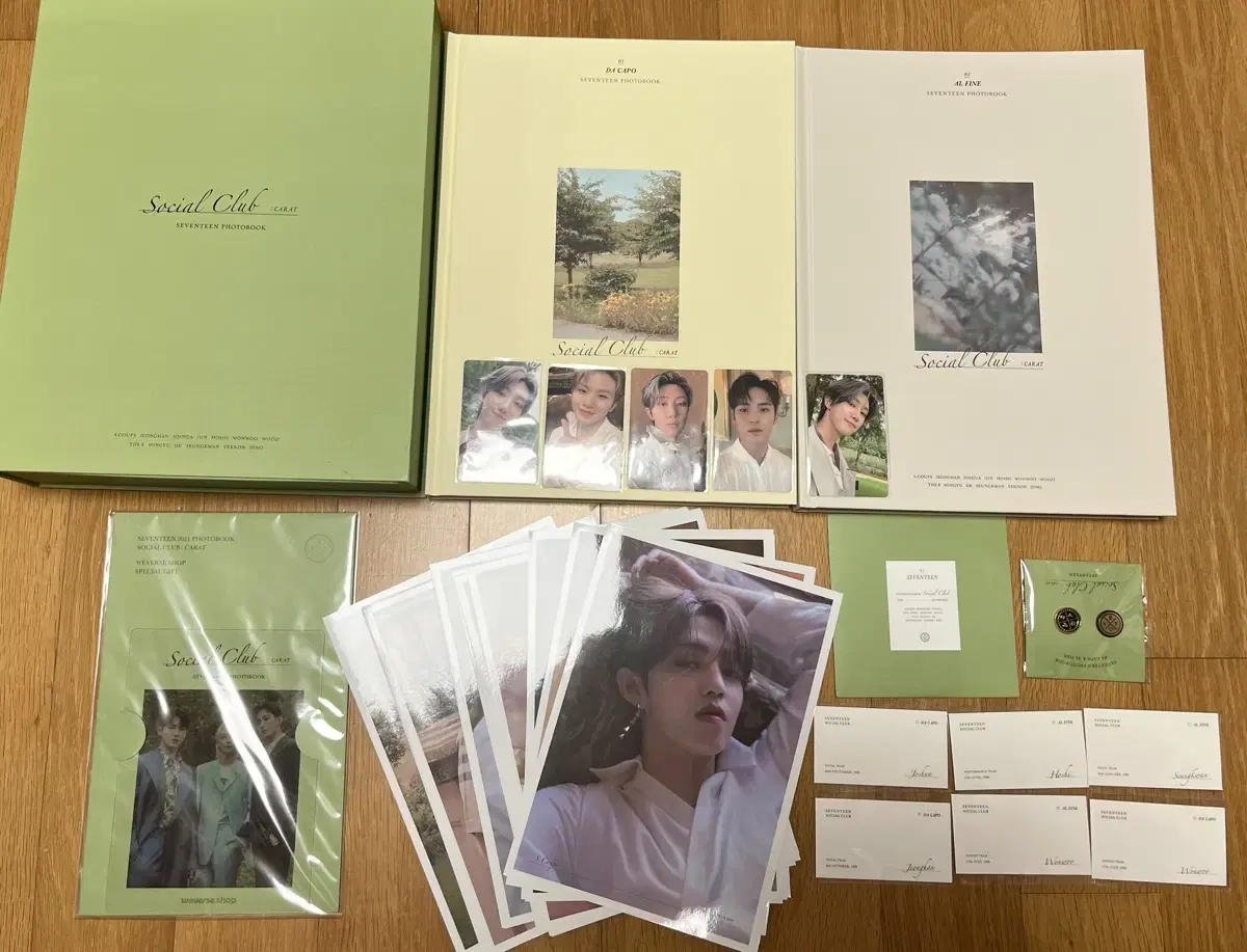 (Quick sale) seventeen Social Club photobook Takapou Alpin full set WTS