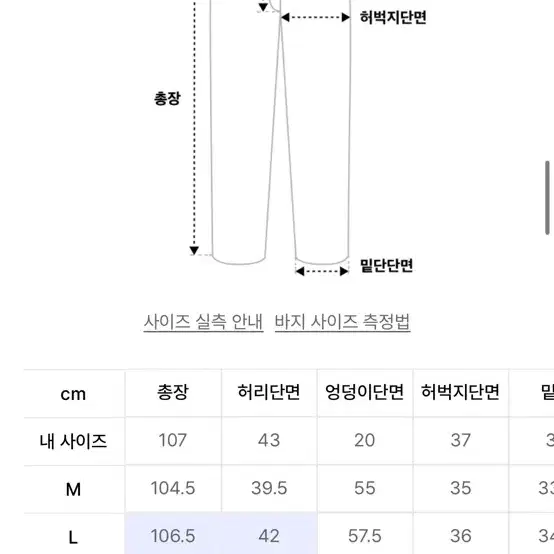 위캔더스 레트로 퓨처 바지 팬츠 판매 (xl)