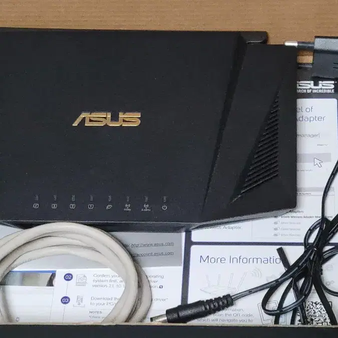 ASUS 와이파이6공유기 RT-AX56U팝니다.