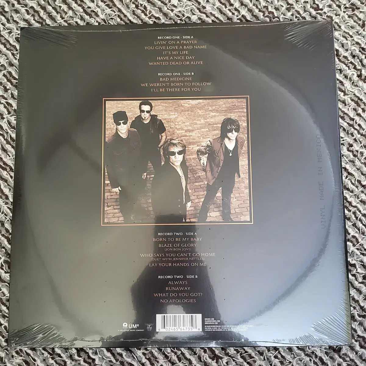 Bon Jovi 본 조비 Greatest Hits 2LP 미개봉