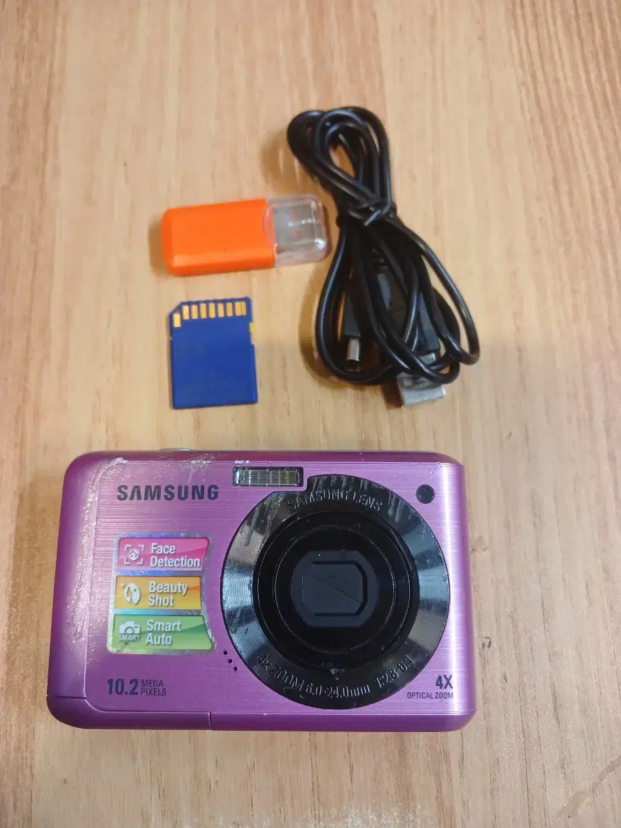 SAMSUNGVLUU ES20 PINK 디지털카메라