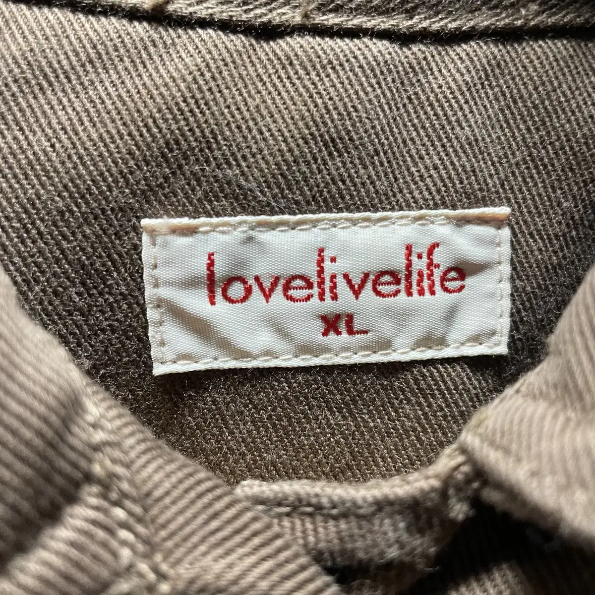 lovelivelife 빈티지 커버올 자켓