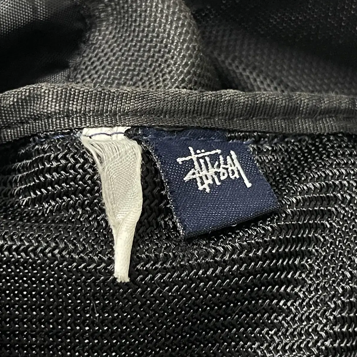 빈티지 STUSSY 스투시 백팩 Y2K 가방 블랙