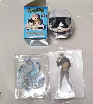 주술회전 고죠 사토루 - 모치코로린 - 아크릴 스탠드 2 개