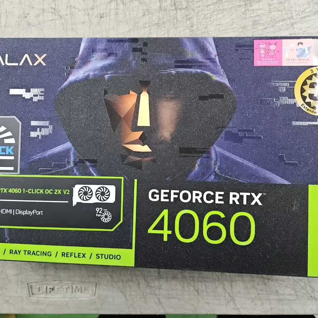 갤럭시 RTX4060 미개봉 새제품 팝니다.