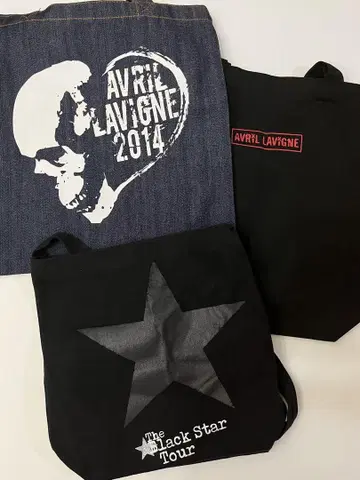 아브릴라빈 AVRIL LAVIGNE 백 3개 세트