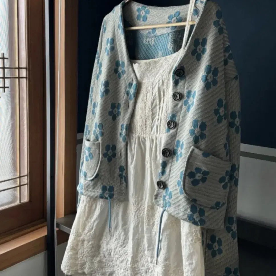 김아홉 가디건 sky YUME cardigan