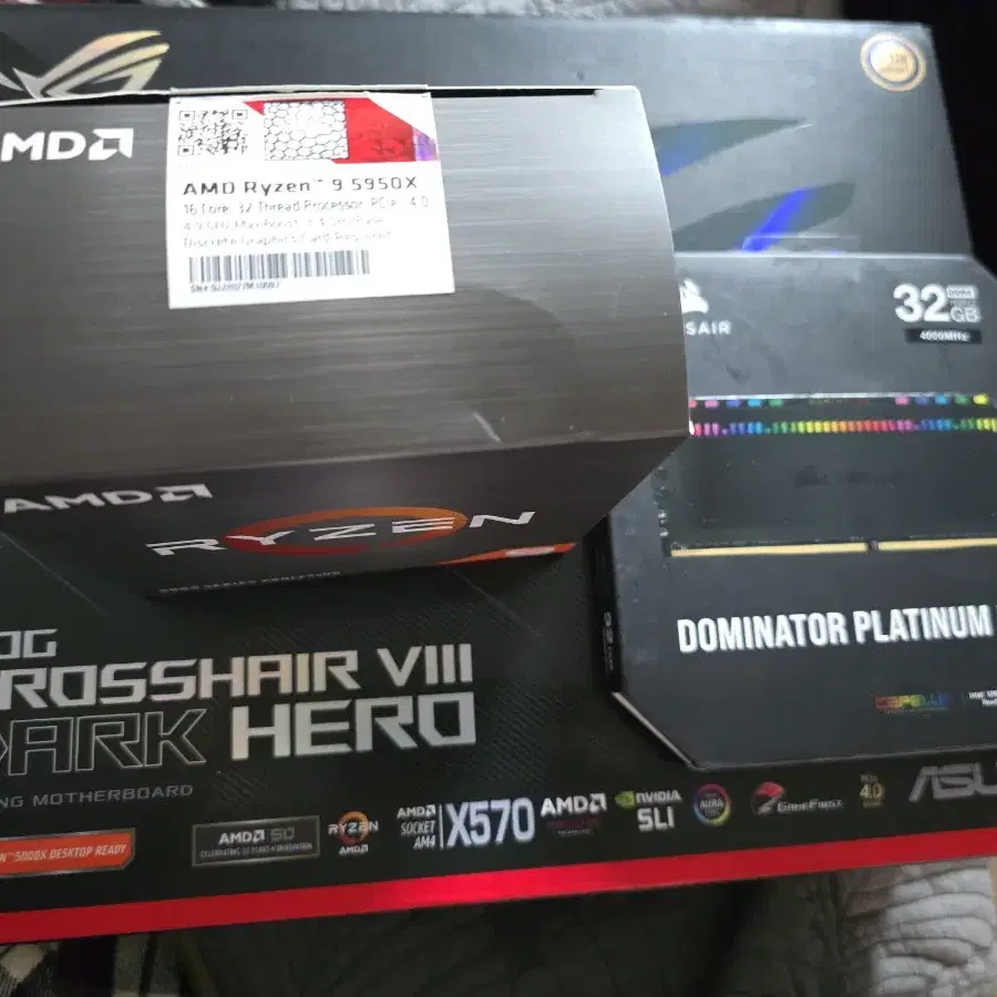 AMD 5950X ,X570 , 32G